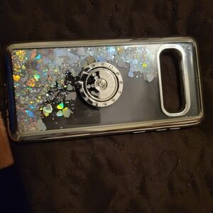 Holographic Glitter Phone Case with Ring Holder